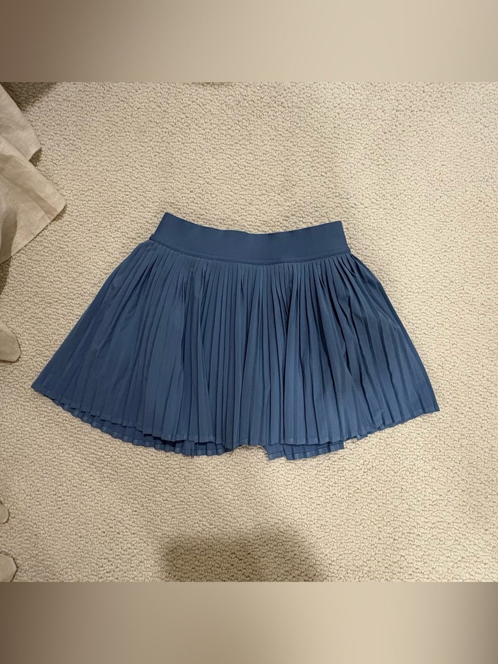 lululemon athletica Pleated Navy Skater Skirt